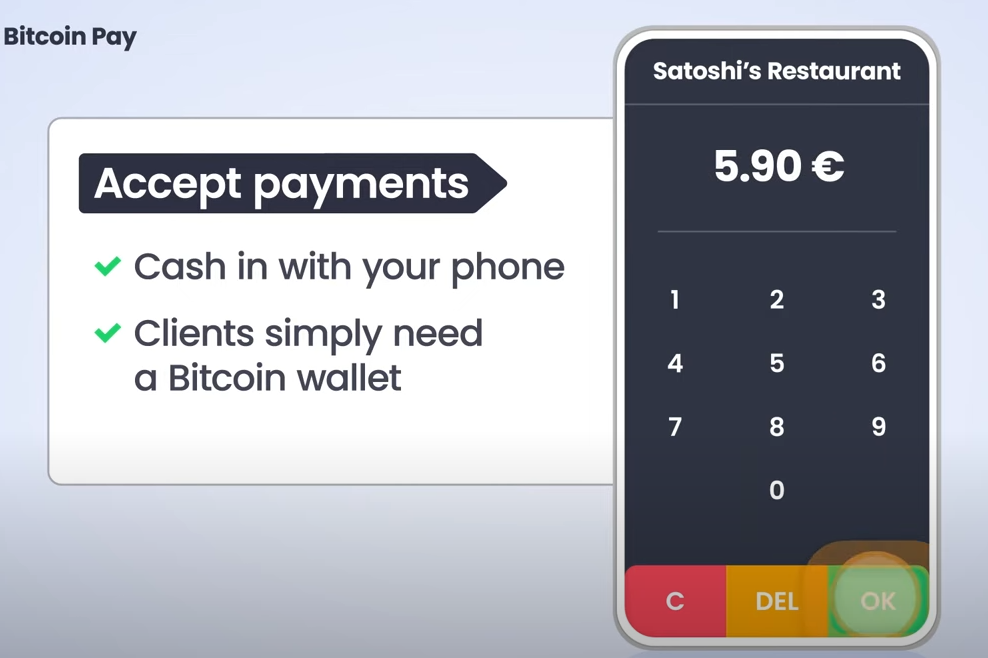 POS device for Bitcoin and Lightning Network payments